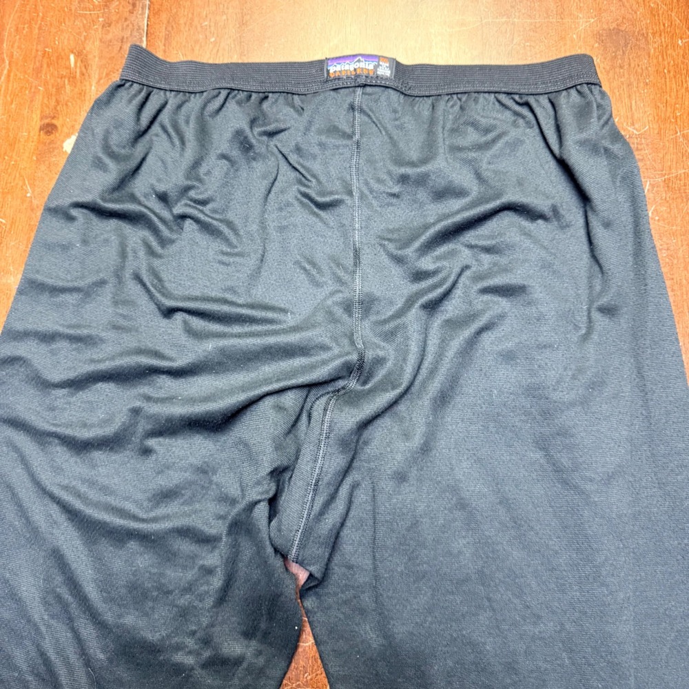 Patagonia Capilene Base Layer Mens XXL Black 44292F4 Thermal Pants - Picture 3 of 9